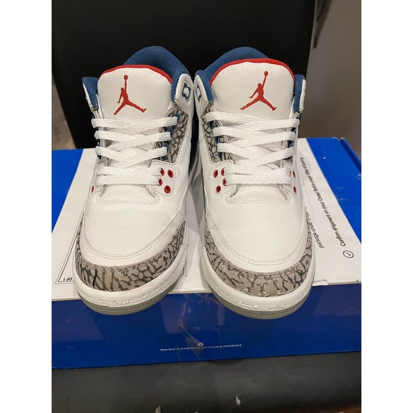 JORDAN 3 Retro True Blue GS 2016 - Picture 4 of 8